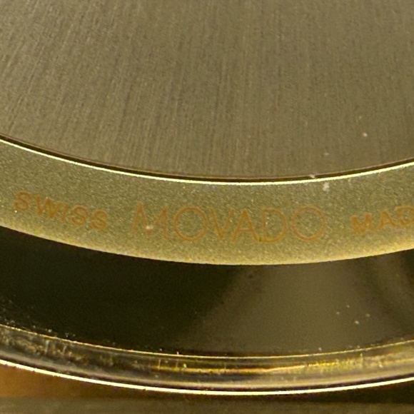 NWT-MOVADO GOLD WATCH! main image 4